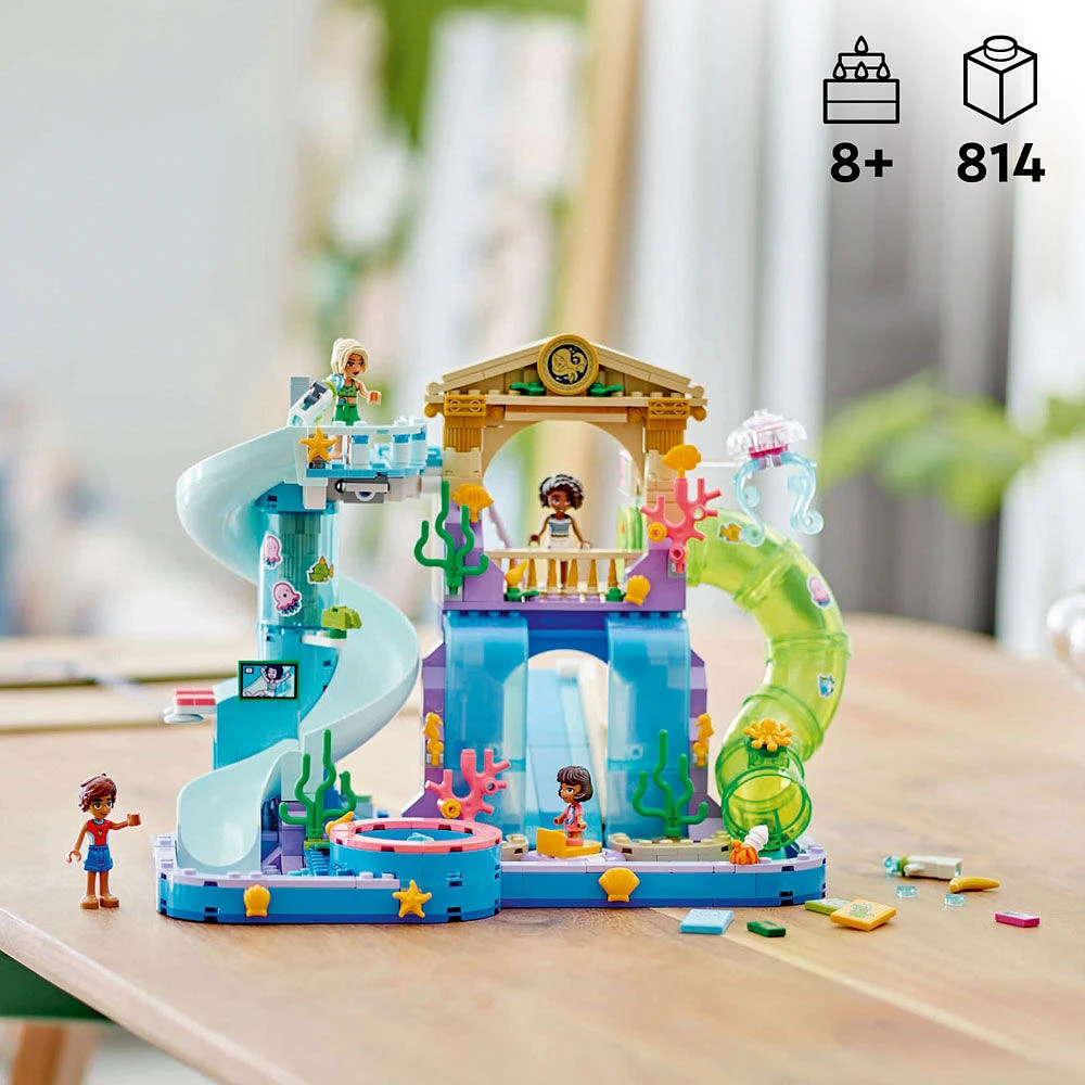 LEGO Friends Heartlake City Water Park Playset, Creative-Play Building Set for Kids 42630