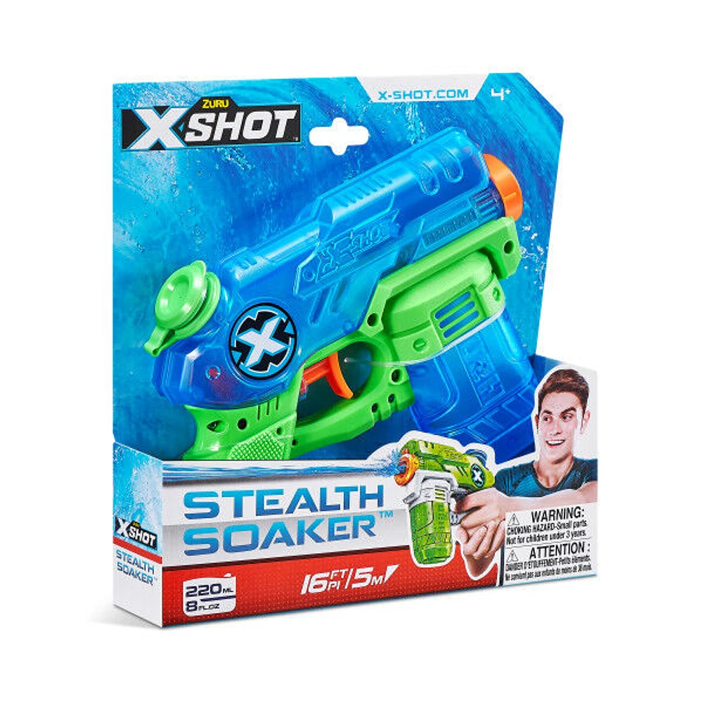 Zuru X-Shot Water Warfare Stealth Soaker Water Blaster (Colour May Vary)