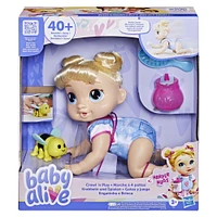 Baby Alive, Harper Hugs Marche à 4 pattes, poupée électronique