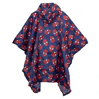 Marvel Kids Spiderman Fold Out Poncho Multi Red