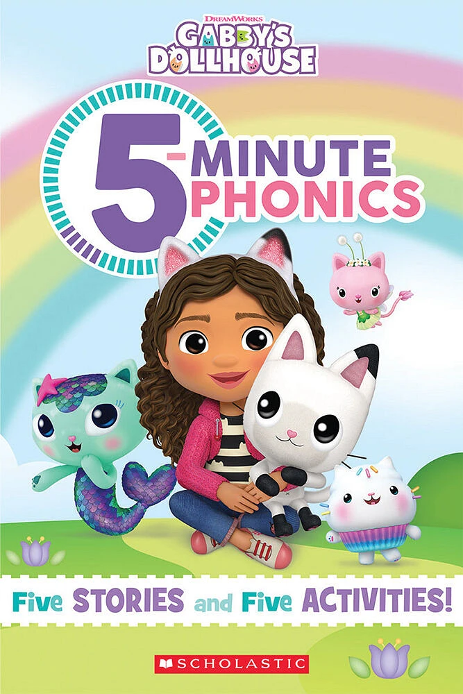 5-Minute Phonics (Gabby's Dollhouse) - Édition anglaise