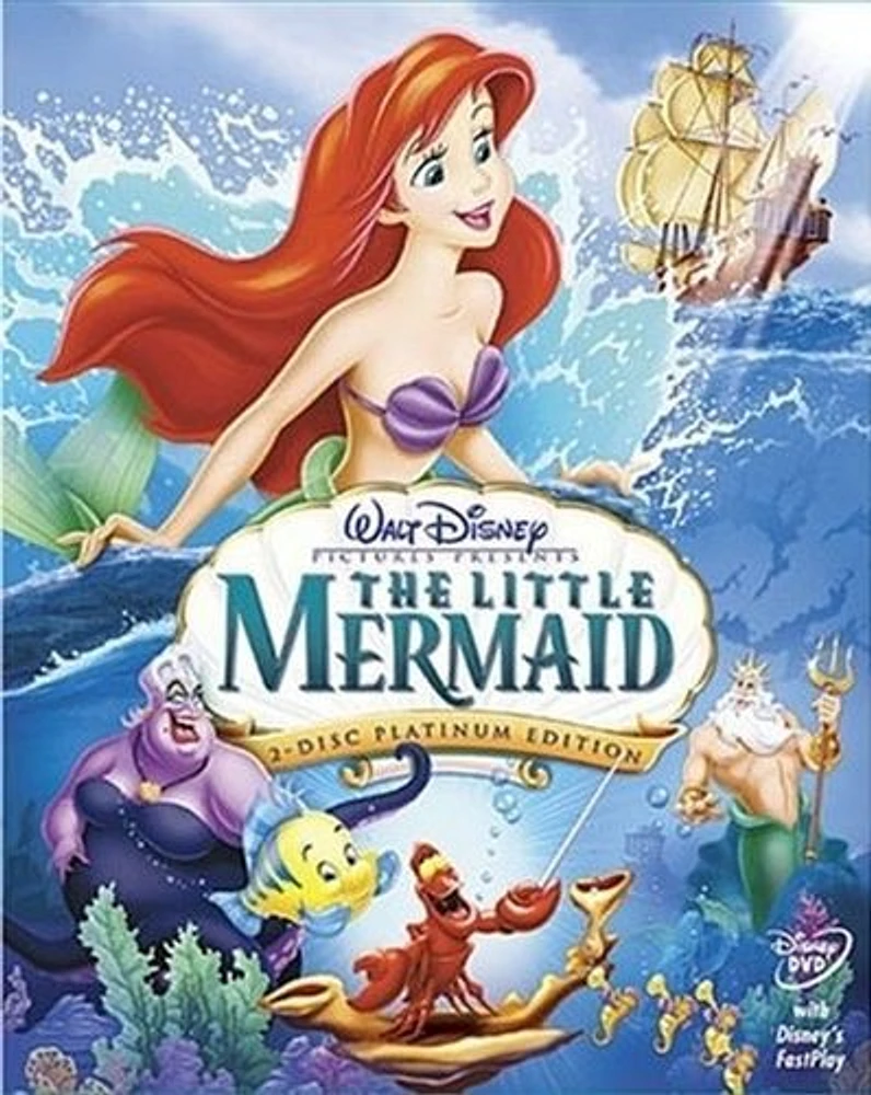 The Little Mermaid (Anniversary Edition) (Bilingual) [DVD]