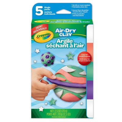 Crayola - Air-Dry Clay, Single Packs