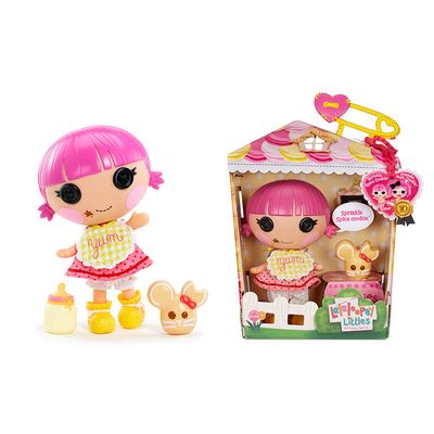 Lalaloopsy Littles Doll - Sprinkle Spice Cookie with Pet Cookie Mouse, 7" baker doll