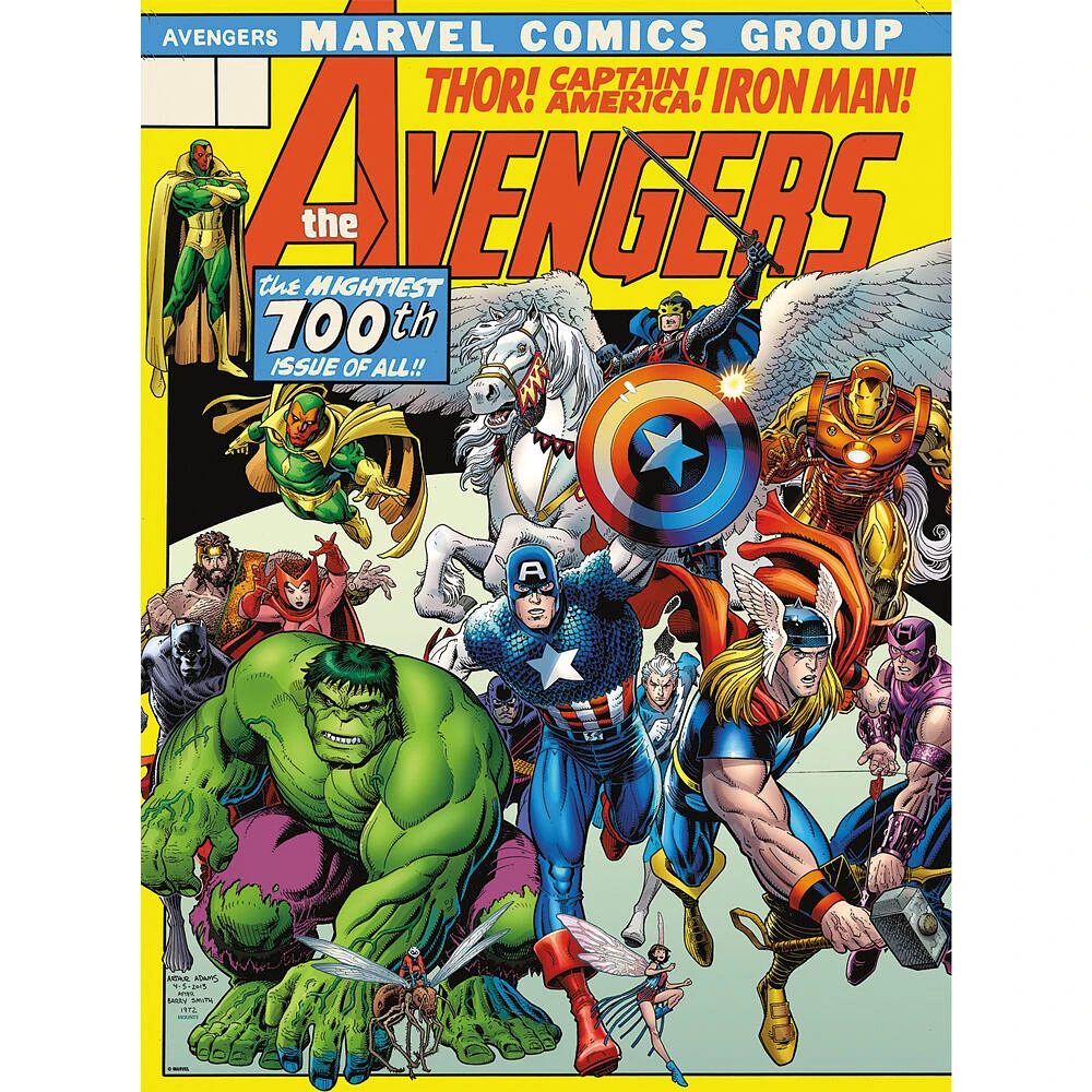 Marvel Avengers Cover 500 Piece Jigsaw Puzzle