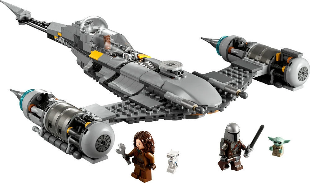 LEGO Star Wars Le chasseur Mandalorien N-1 75325, ensemble de construction (412 pièces)