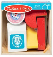 Melissa and Doug - Groupes d'aliments en bois PlaySet - Produits laitiers