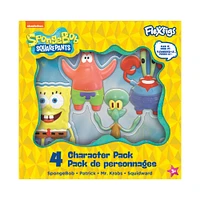 Flexfigs -  Nickeloean Spongebob & Friends 4-Pack (Series 1)