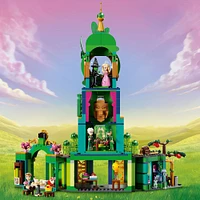 LEGO Wicked Welcome to Emerald City Collectible Toy, Dollhouse Playset with Glinda and Elphaba, 75684