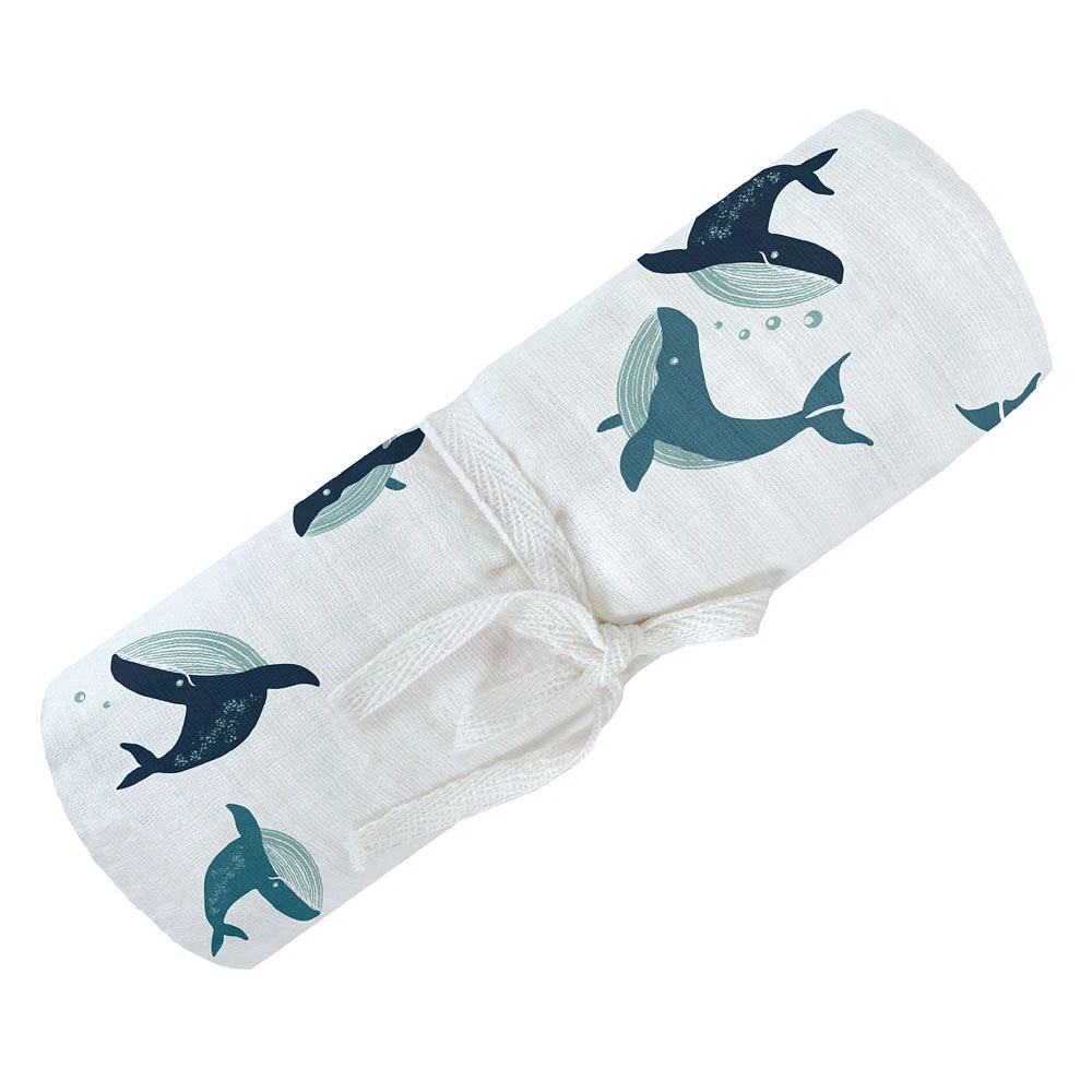 Perlimpinpin, Cotton muslin swaddle blanket - 1 per order, colour may vary (Each sold separately, selected at Random)