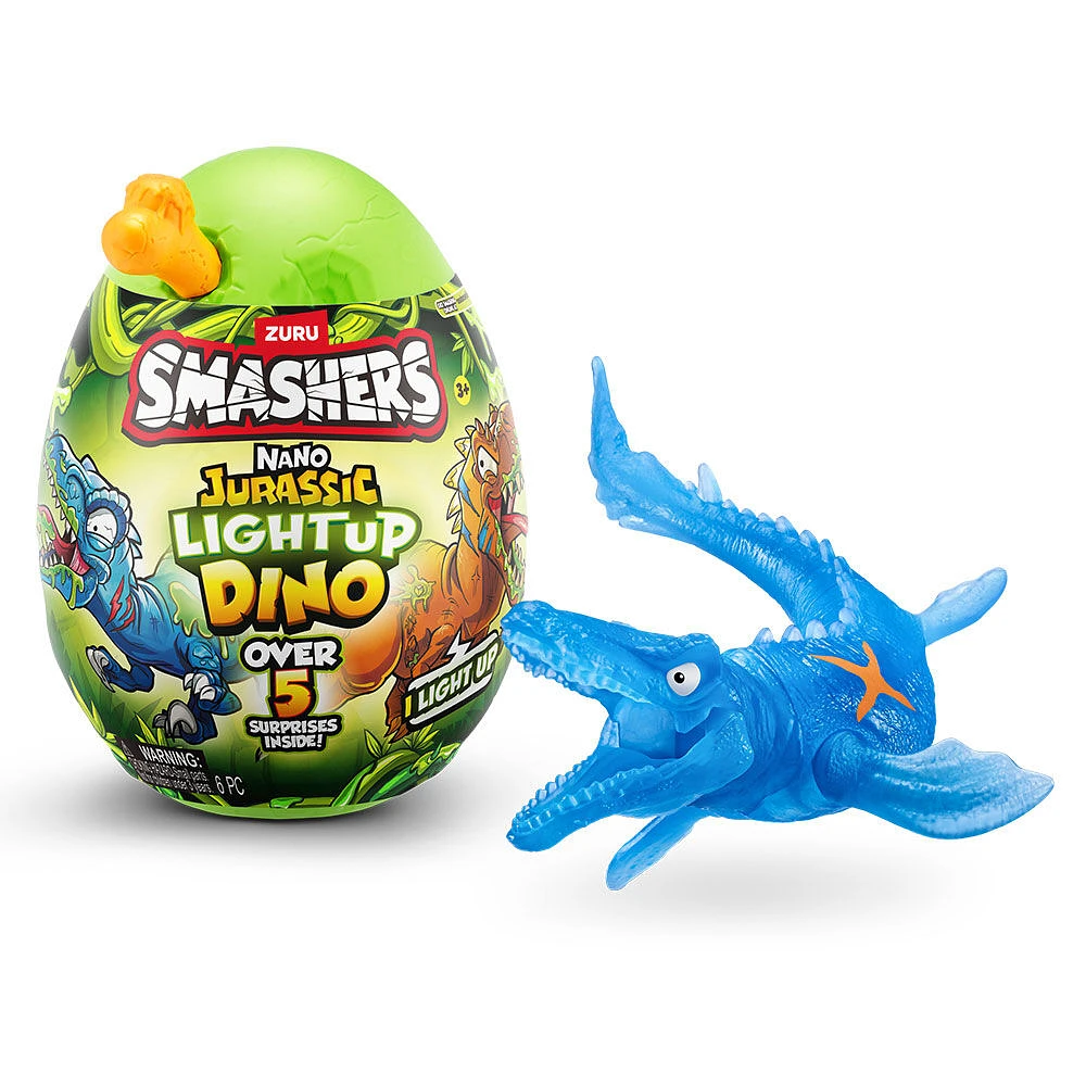 Smashers Nano Jurassic Light up Dino by ZURU