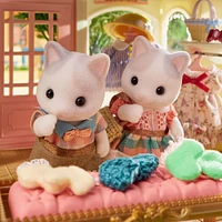 Calico Critters Latte Cat Family