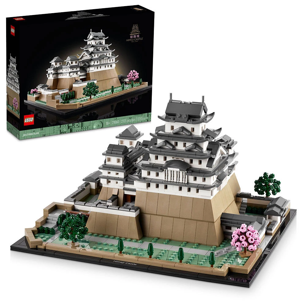 LEGO Architecture Le château de Himeji 21060 Ensemble de construction (2 125 pièces)