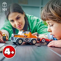 LEGO City Tow Truck and Sports Car Repair Vehicle Toy for Pretend Play, Kids Gift Idea with Truck Toy, 60435