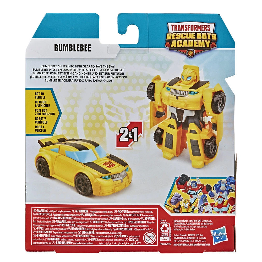 Playskool Heroes Transformers Rescue Bots Academy Classic Heroes Team Bumblebee