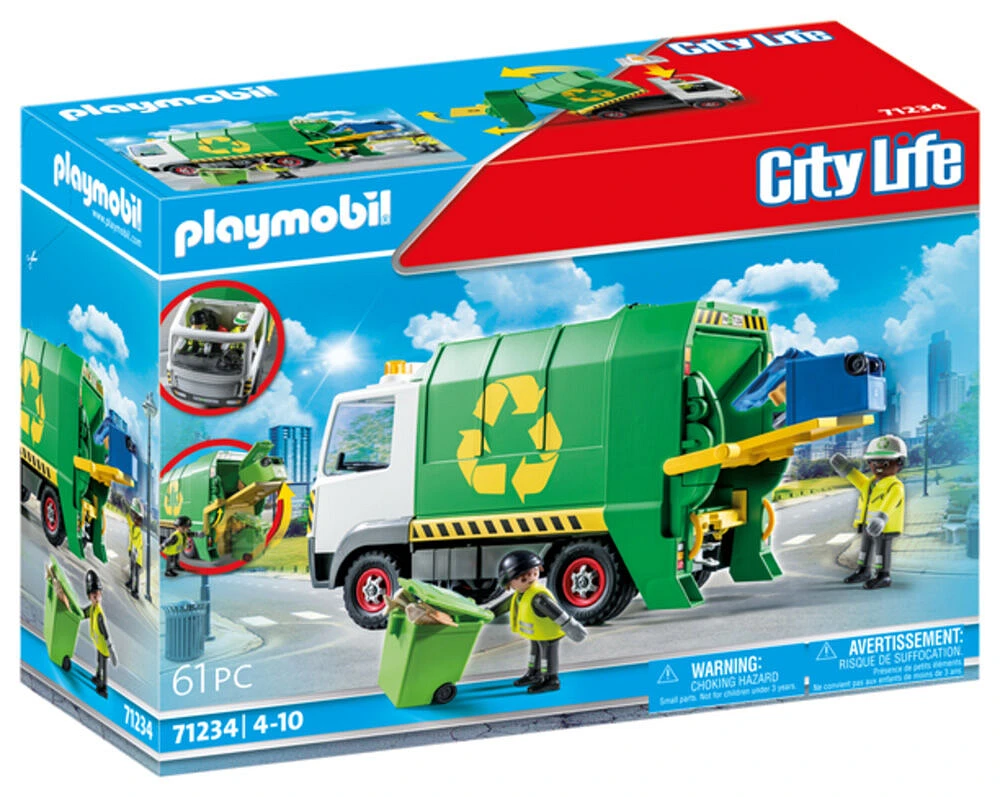 Playmobil - Camion de recyclage