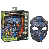 Transformers Toys Transformers: Rise of the Beasts Movie Optimus Primal 2-in-1 Converting Mask, 9-inch