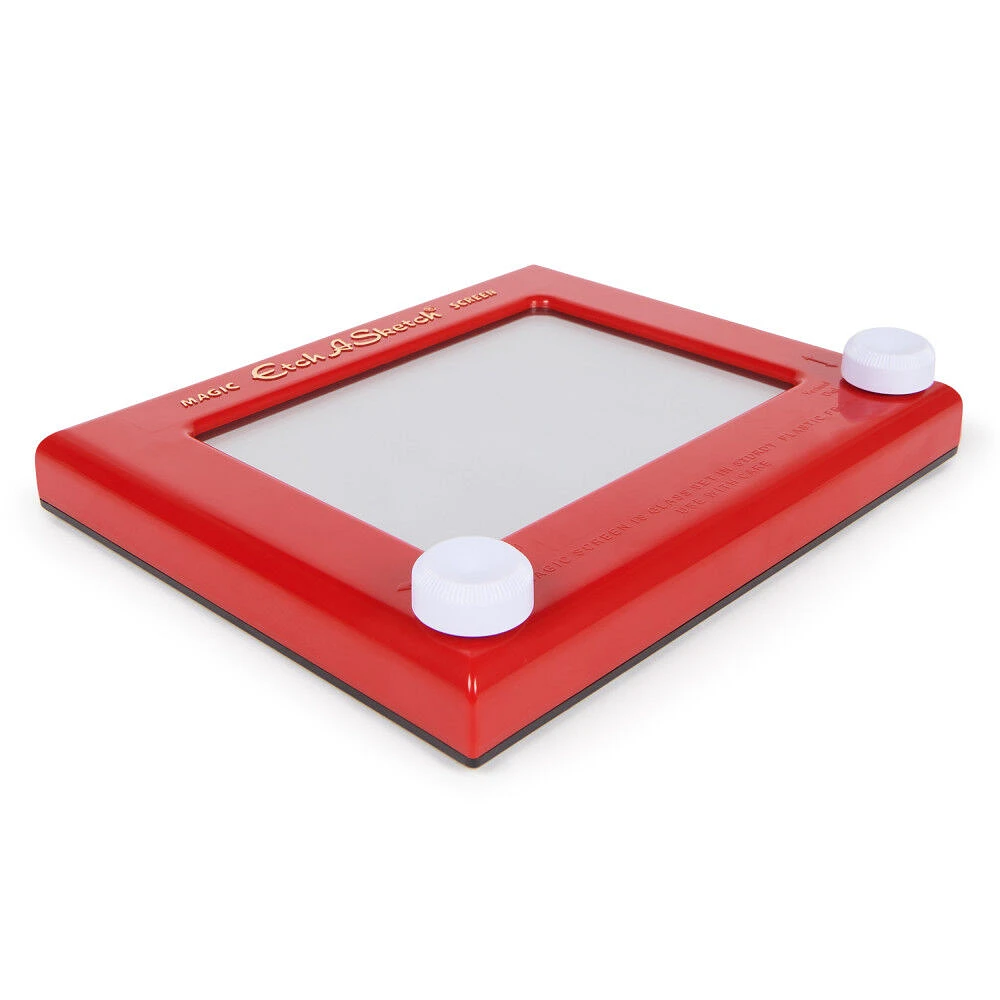 Etch A Sketch, Original Magic Screen, 86% Recycled Plastic, Sustainably-minded Classic Kids Creativity Toy