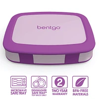 Bentgo Kids Lunch Bento Box - Purple