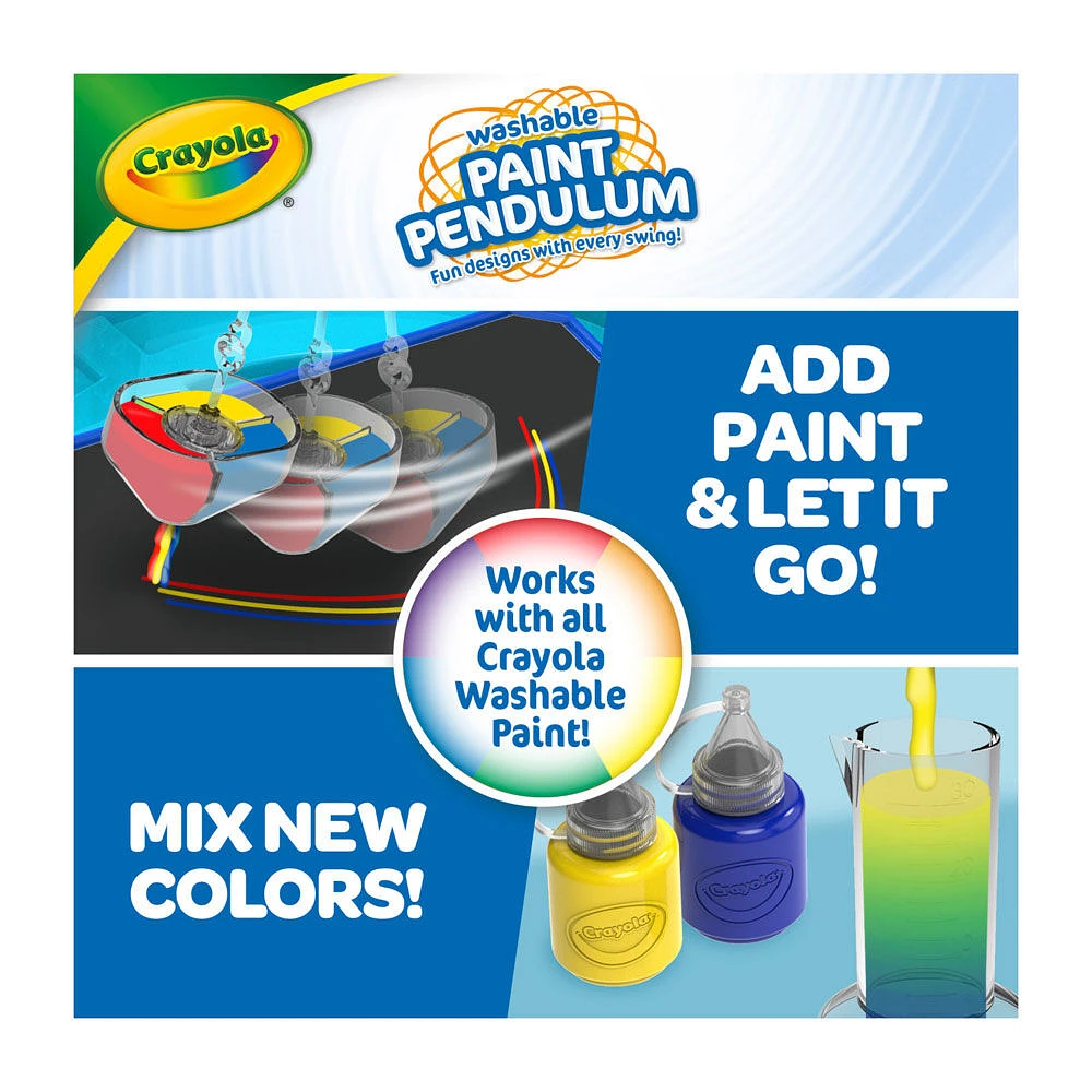 Crayola Washable Paint Pendulum