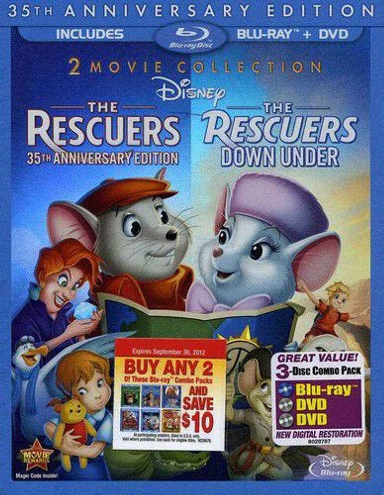 The Rescuers / The Rescuers Down Under (35th Anniversary Edition)