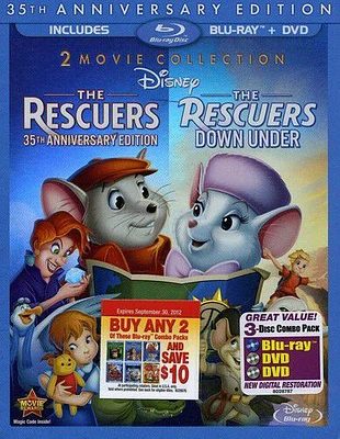 The Rescuers / The Rescuers Down Under (35th Anniversary Edition)