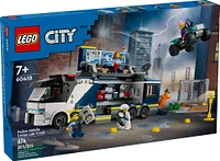 Jouet LEGO City Le camion laboratoire mobile de la police scientifique 60418