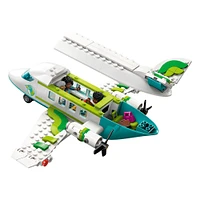 LEGO Friends L'aéroport et l'avion de Heartlake City, Ensemble de construction, Ensemble de jeu avec minipoupées et chien 42656