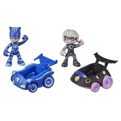 PJ Masks Catboy vs Luna Girl Battle Racers Preschool Toy, Vehicle and Action Figure set