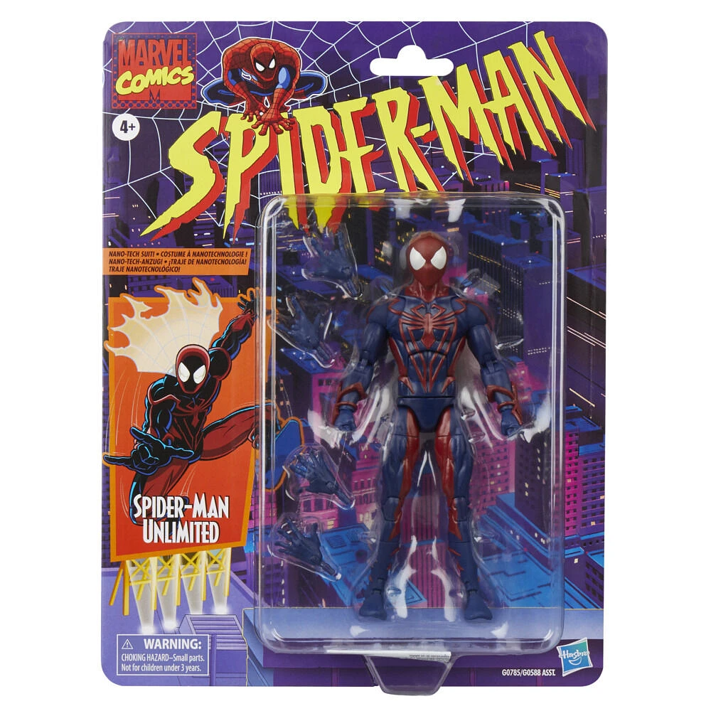 Marvel Legends Series Spider-Man Unlimited Comics Action Figure
