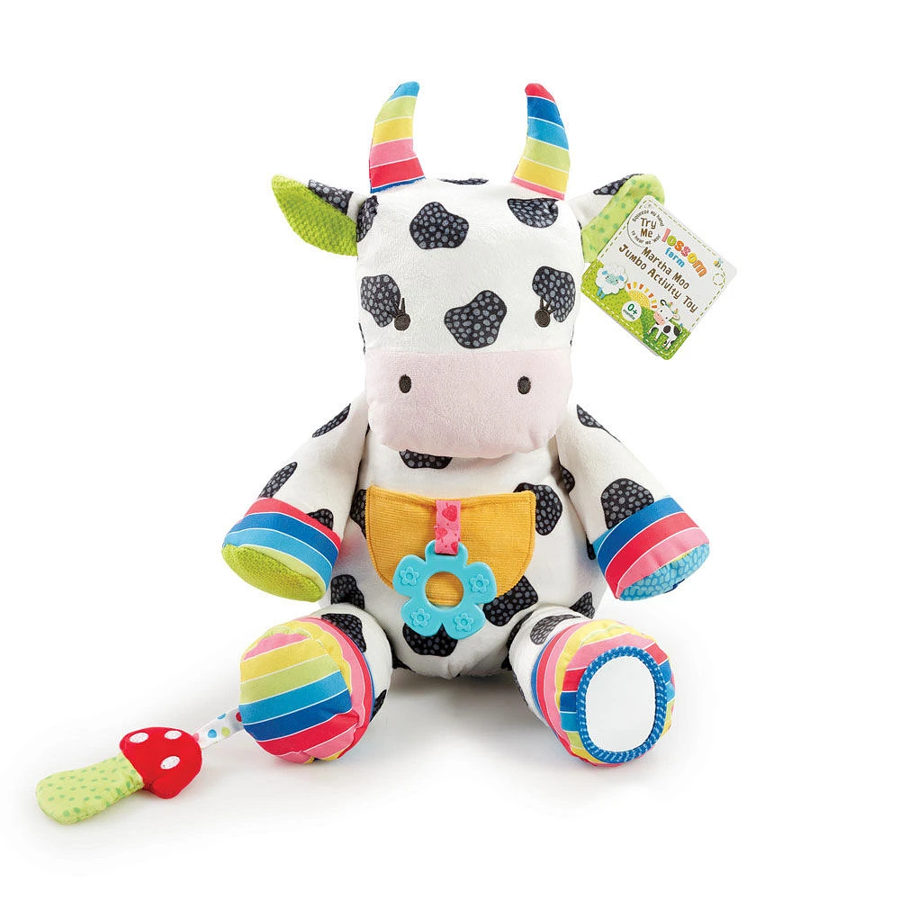 Blossom Farm - Jouets d'activités géants Martha Moo - Notre exclusivité