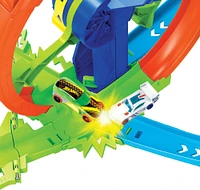 Hot Wheels Action Coffret de Jeu Lancement rapide et boucle