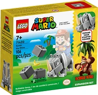 LEGO Super Mario Ensemble d'extension Rambi le rhinocéros 71420 (106 pièces)