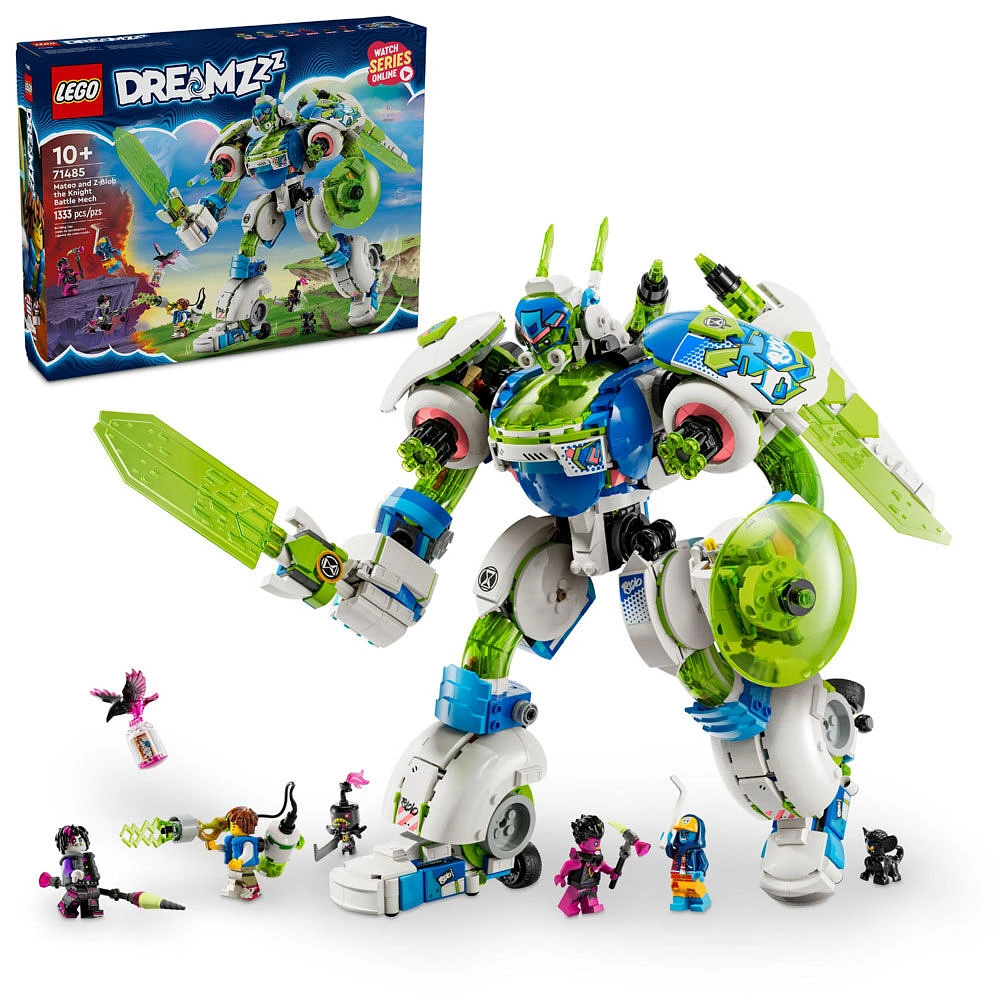 LEGO DREAMZzz Mateo et le robot de combat Z-Blob le chevalier Jouet de robot 71485