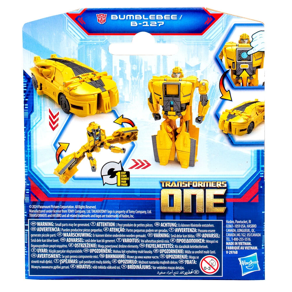 Transformers One Cog Changer Bumblebee (B-127) Action Figure