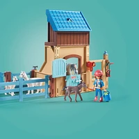 Playmobil - Amelia et Whisper avec box pour chevaux