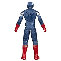 Marvel Studios Captain America Brave New World, figurine Captain America Deluxe de 30 cm