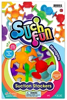 Such Fun Suction Stackers Poly Asst - English Edition - 1 per order, colour may vary (Each sold separately, selected at Random)