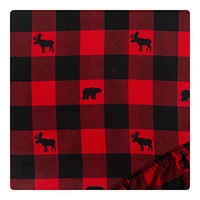 Sammy and Lou - Lumberjack 2 Pk Microfiber Fitted Sheets