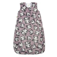 Perlimpinpin-Plush Sleep bag-PANDAS (1,5 TOG) - 0-6 months
