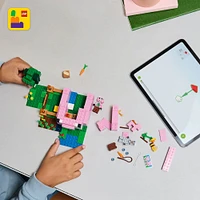 LEGO Minecraft La maison porcelet Jouet de construction sur le jeu vidéo Ensemble d'animaux de ferme pour enfants 21268