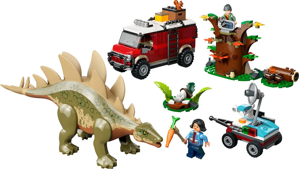 LEGO Jurassic World Les missions des dinosaures : La découverte du stégosaure 76965