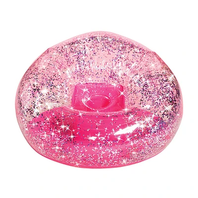 3C4G Chais de Confettis Scintillants - Rose