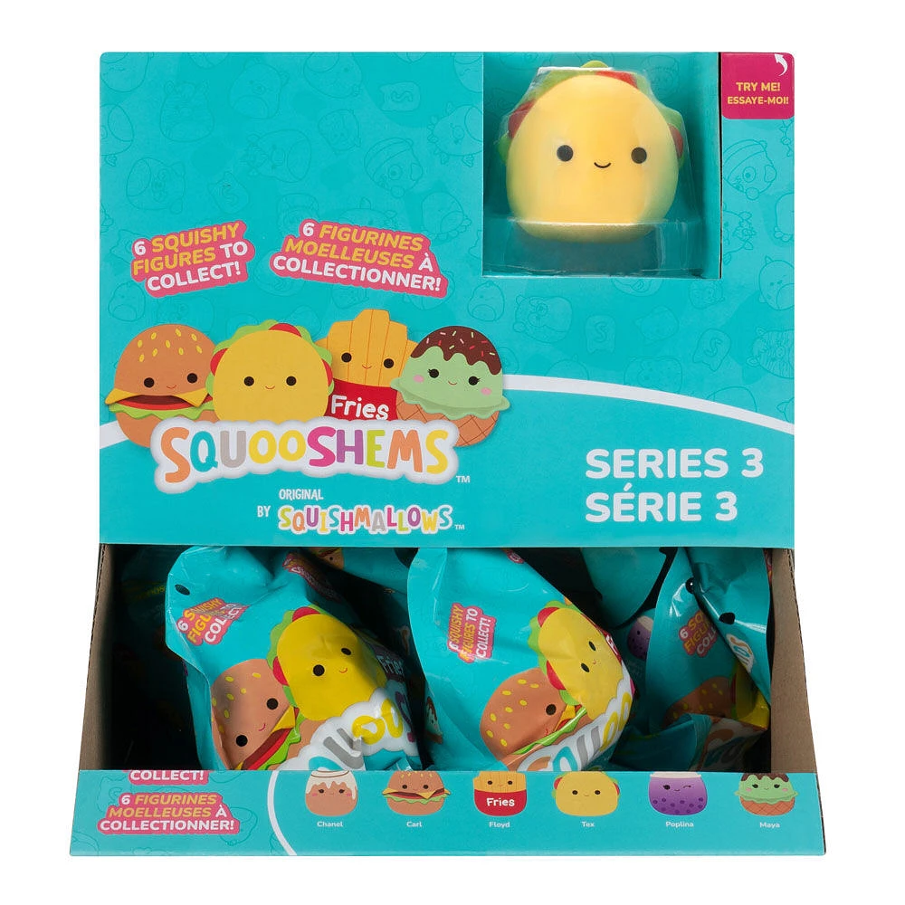 Squishmallows 2.5" Squooshems Asst - Food Squad