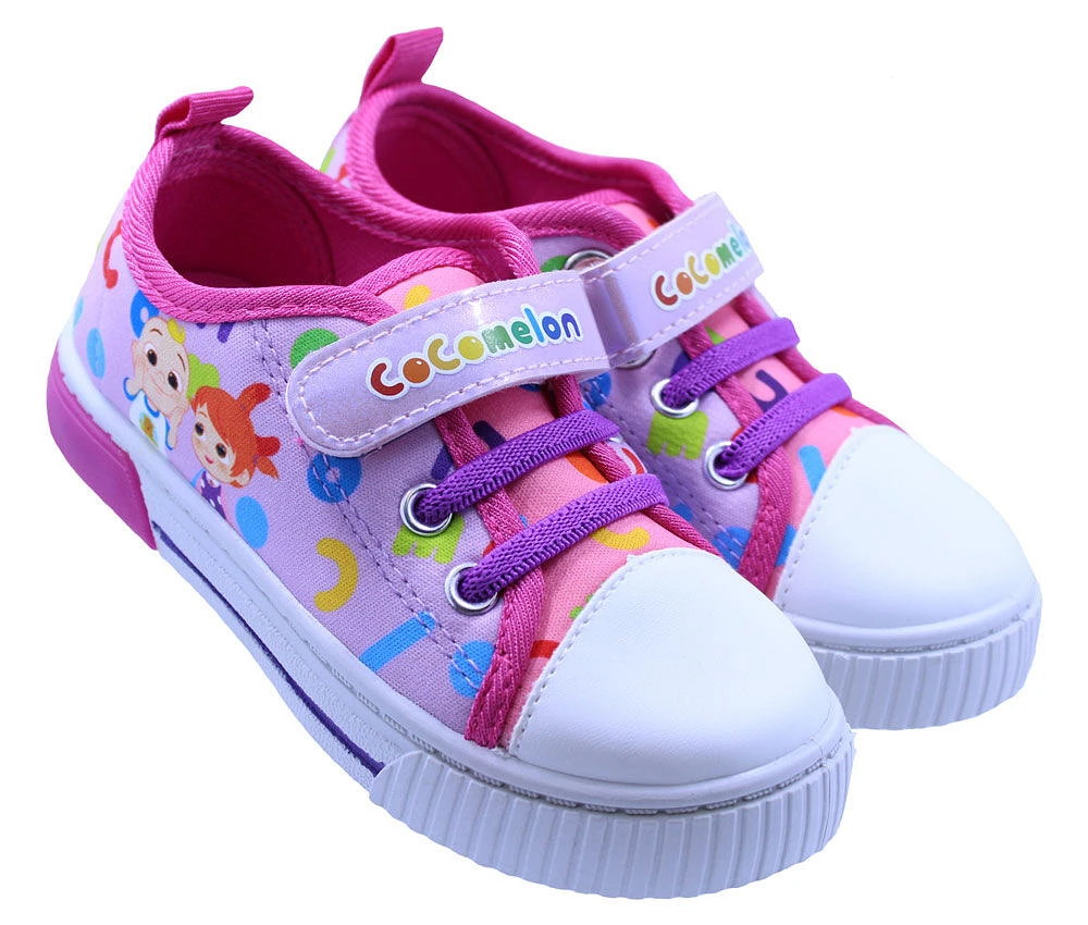 Cocomelon Soulier de Toile avec Lumieres Rose