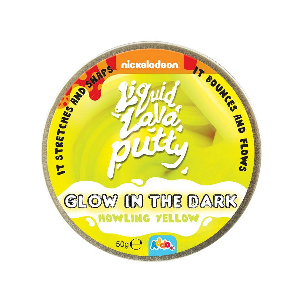 Assortiment de pâte à modeler Liquid Lava Putty foncée - Notre exclusivité