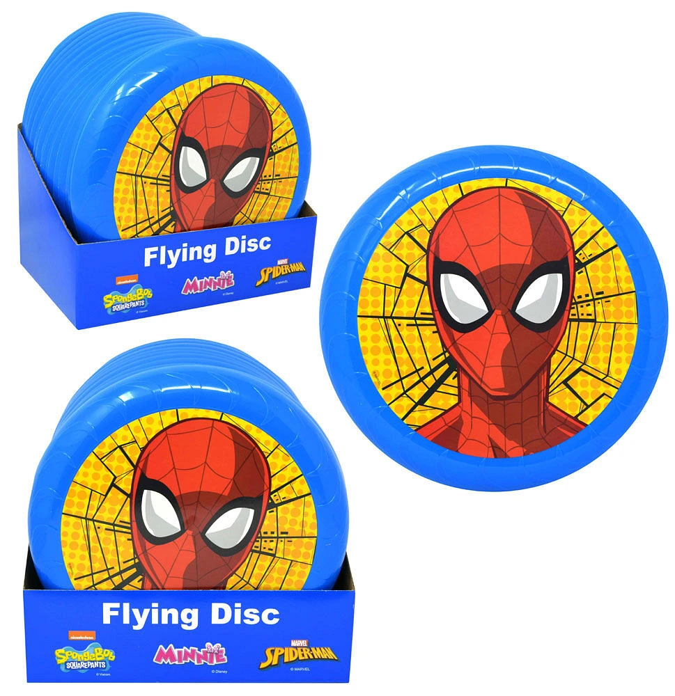 Spiderman 9" Flying Disc in PDQ