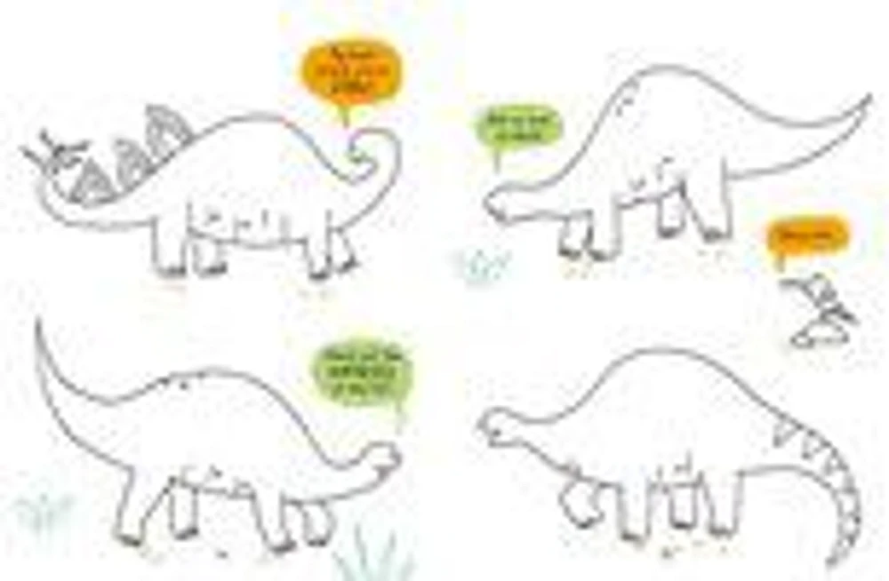 Usborne Minis: Doodling Dinosaurs - English Edition