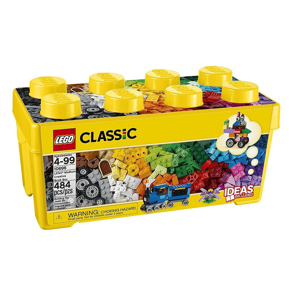 LEGO Classic - La boîte moyenne de briques créatives LEGO 10696 (484 pièces)