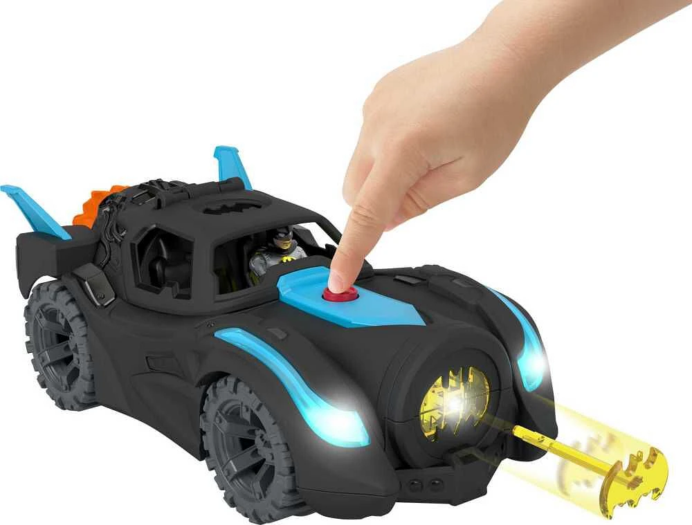 Fisher-Price Imaginext DC Super Friends Lights and Sounds Batmobile